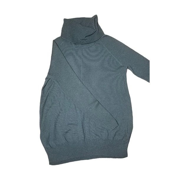 Cynthia Rowley Sweater Size Medium 100% Merino Wool Cowl Neck Turtleneck #F3-5‎ - Picture 1 of 6